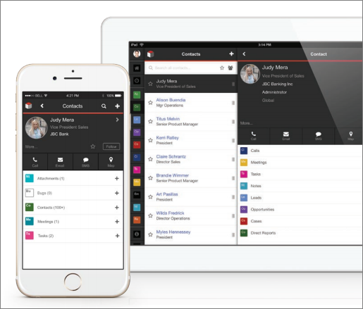 Sugar CRM Screenshot